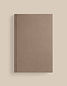 Livro de capa dura marrom