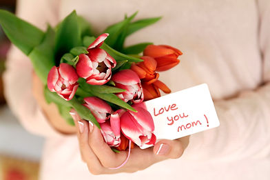 Tulips With Note