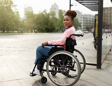 Woman in Wheelchair