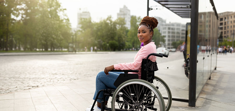 Woman in Wheelchair
