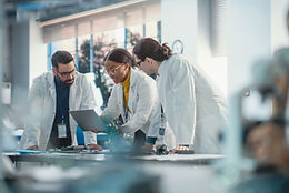 Scientists Collaborating