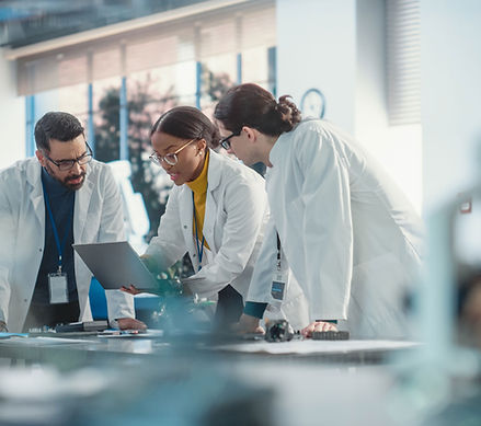Scientists Collaborating
