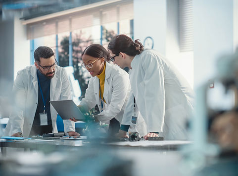 Scientists Collaborating