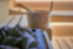 Sauna bucket and ladle