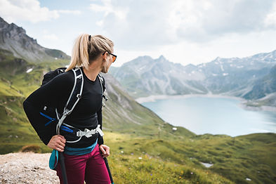 Female hiker