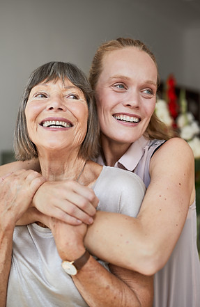 Mother Daughter Portrait