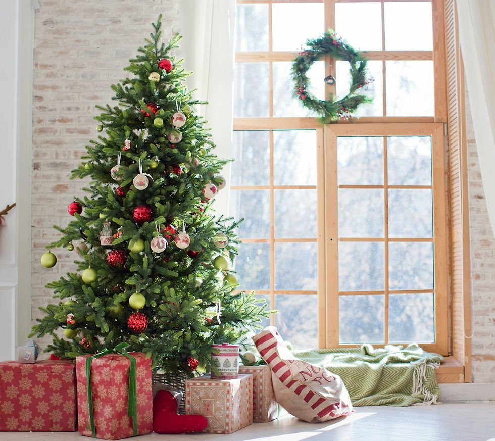 Dekorierter Weihnachtsbaum