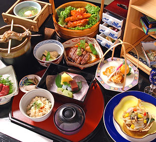Japanese Cuisine Spread