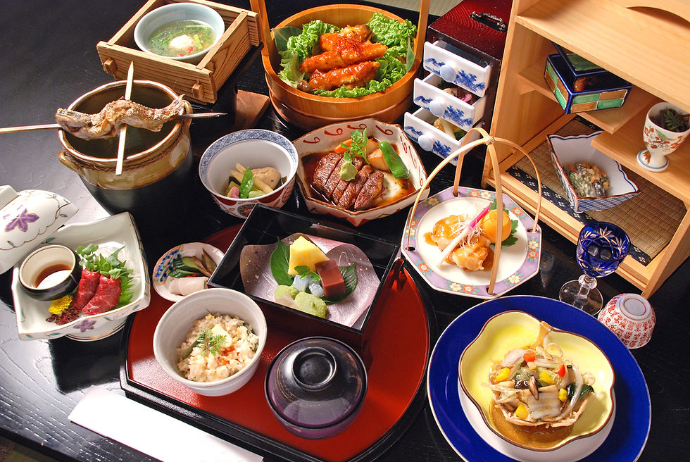 Japanese Cuisine Spread