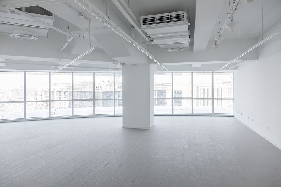 Empty modern office interior