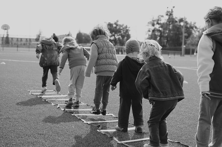 Children Playing Outdoors