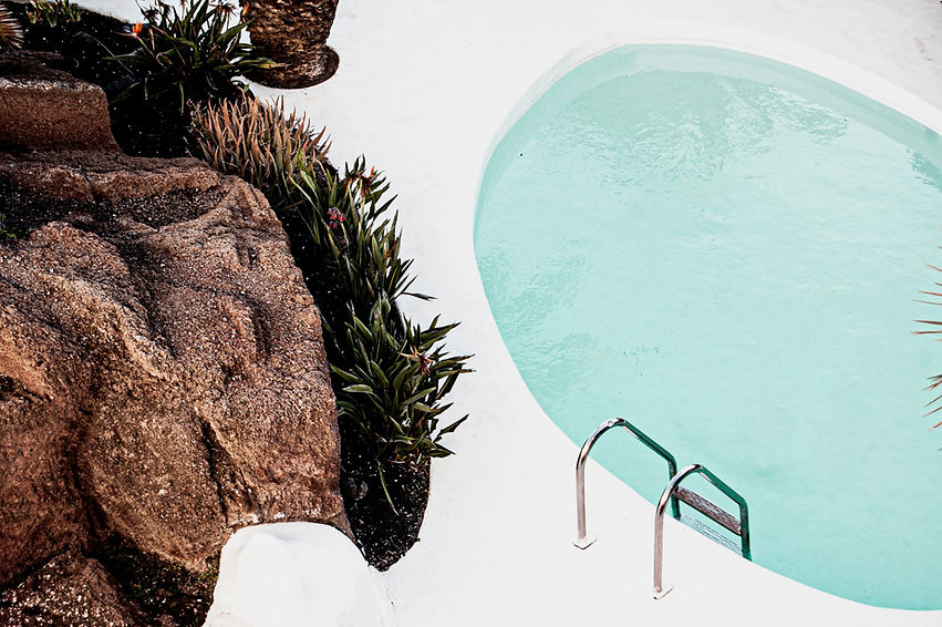 Poolside Rockscape