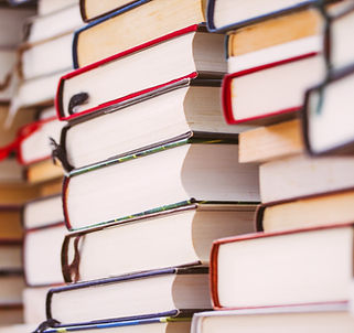 Stacked Hardcover Books