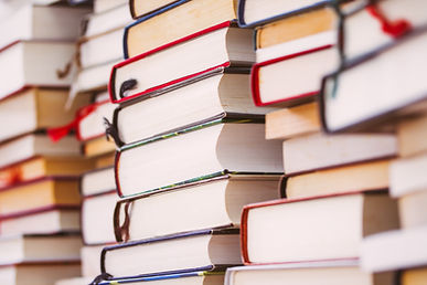 Stacked Hardcover Books