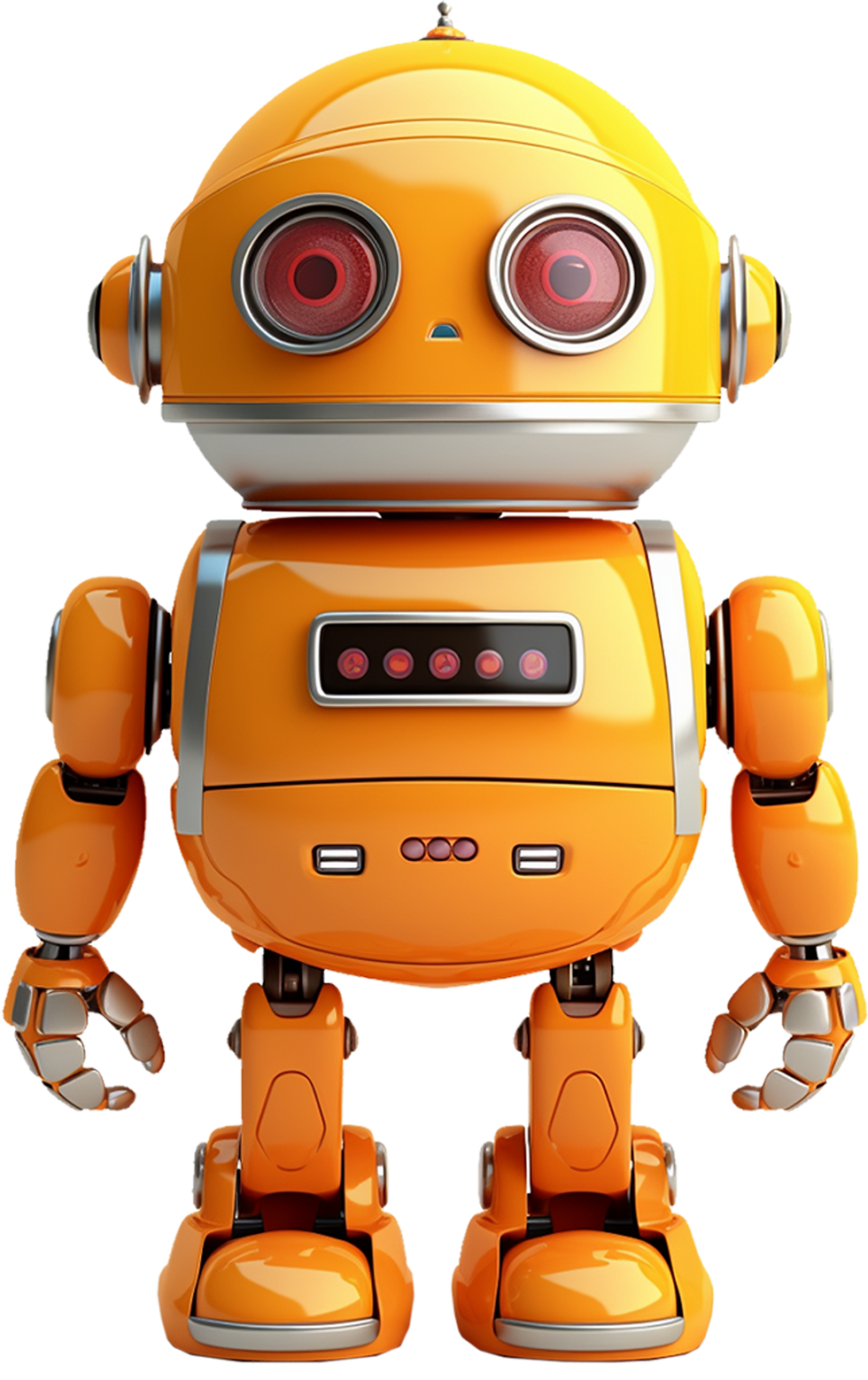 Orange Robot Design