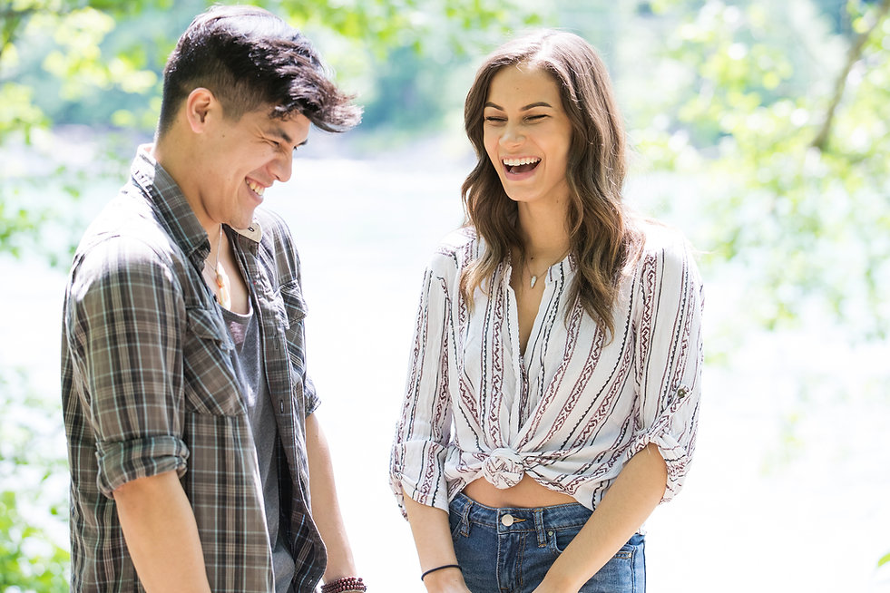 Casal feliz