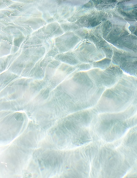 Klare Wasserwellen