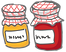 Pots de confiture