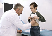 Doctor Examining Child