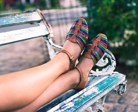 Zapatos coloridos