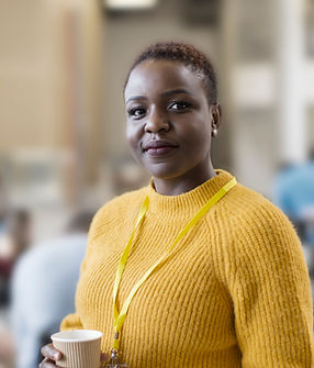 Businesswoman at Conference