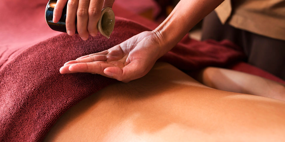 Huile de massage