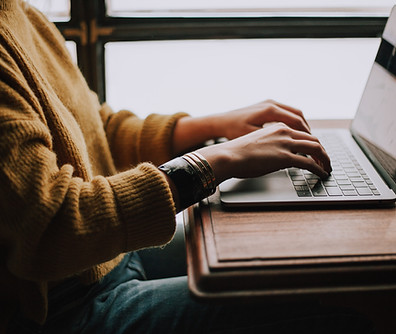 Working with Laptop