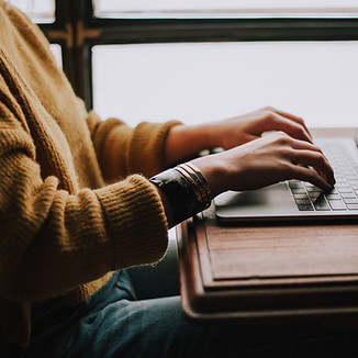Working with Laptop