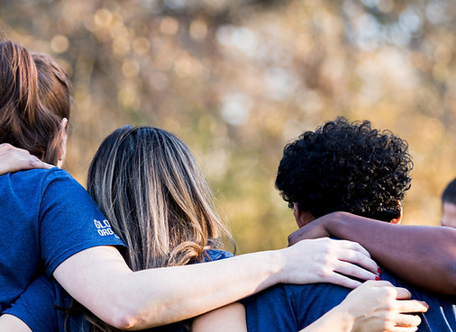 Team hug