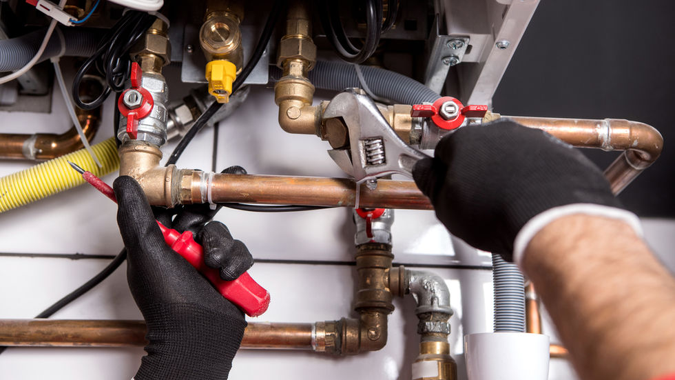 Plumber at Work