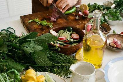 Vegetable Prep Scene
