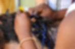 Braiding Hair Focus