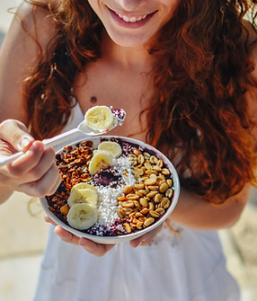 Eating Acai