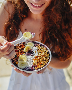 Comer Açaí