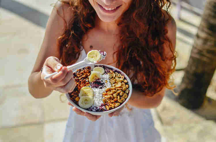 برای کاهش وزن به طور مستقیم غذا بخورید