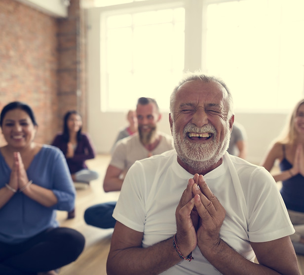 Group Yoga Session