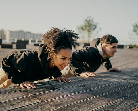 Outdoor Pushup