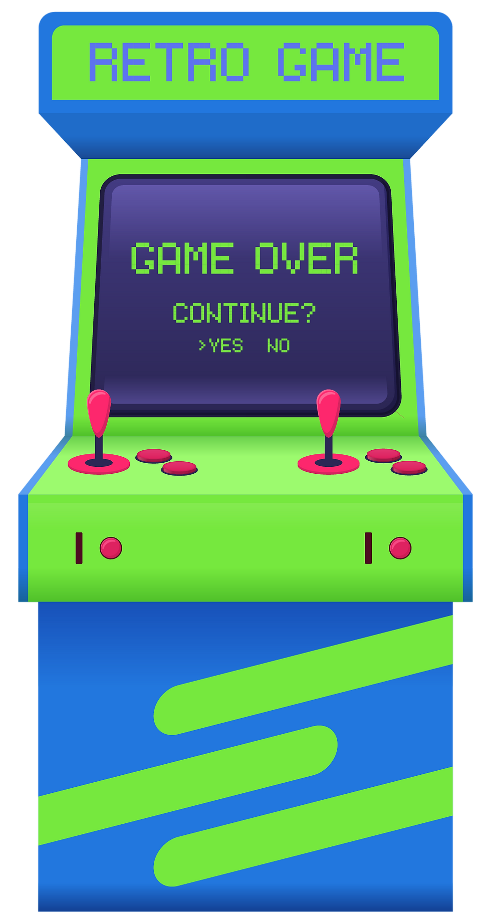 Retro Arcade Machine