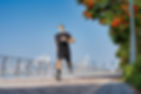 Man Jogging Outdoors