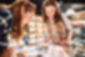 Women looking at merchandise