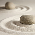Zen garden stones