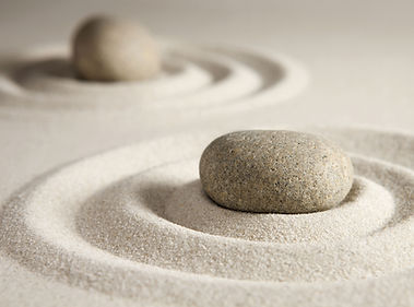 Pierres de jardin zen