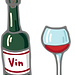 vin rouge auberge de l'amandin