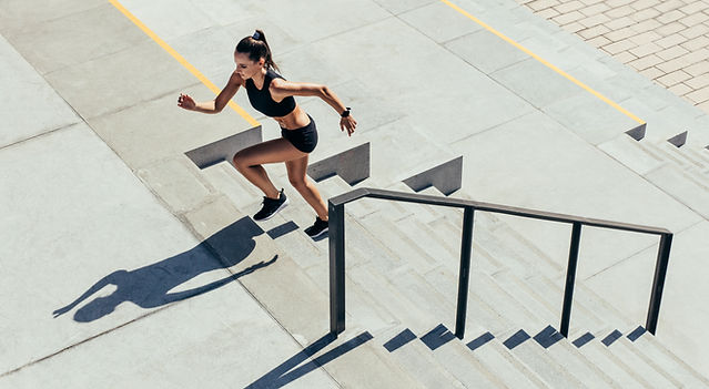 Running Up the Stairs