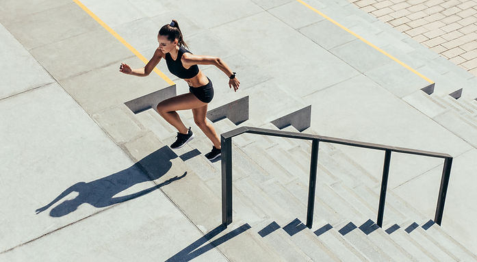 Running Up the Stairs