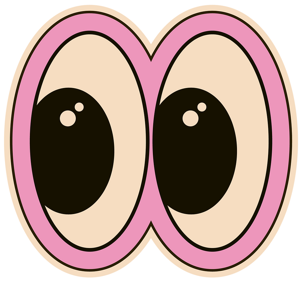 Cartoon Eyes Illustration
