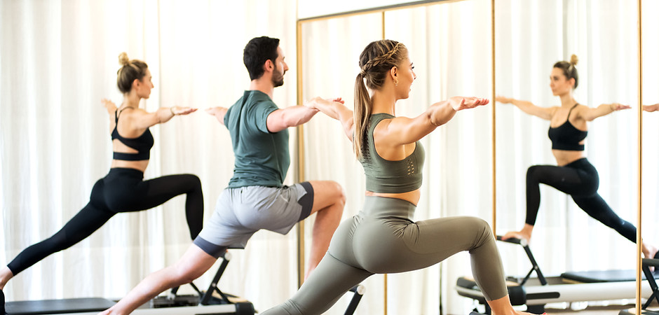 Pilates Class on Reformers