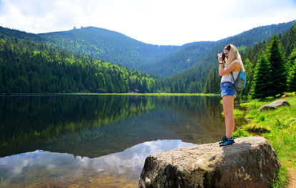 Photographing the Lake
