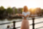 Woman by Sunset