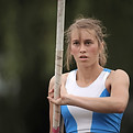 Athlete Concentrating